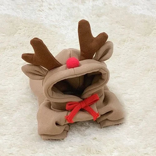The "Little Rudolph" Reindeer Fleece Hoodie